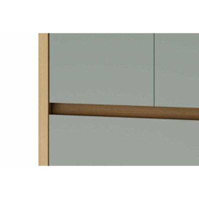 Armário Multiuso p/ Área Serviço Rainha c/ 2 Portas e 2 Gavetas 70cm Branca - Nesher