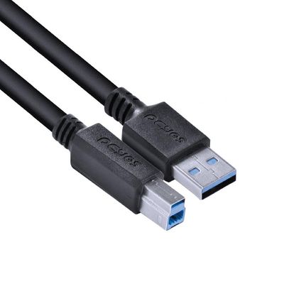 Cabo Para Impressora E Hd Externo Usb A 3.0 Macho Para Usb B