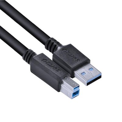 Cabo Para Impressora E Hd Externo Usb A 3.0 Macho Para Usb B