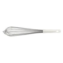 Batedor Manual Tramontina Profissional Em Aço Inox Com Cabo Em Polipropileno Branco 45 Cm Tramontina