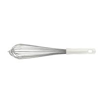 Batedor Manual Tramontina Profissional Em Aço Inox Com Cabo Em Polipropileno Branco 40 Cm Tramontina