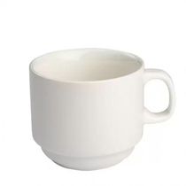 Conjunto 8 Xicaras Cha Sem Pires Empilhavel 200ml Porcelart