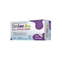 Deslac Flora - Lactase + Lactobacillus (30 Caps) - Padrão: único
