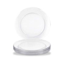 Jogo 6 Pratos Raso Gourmet Astral 26cm Marinex Santa Marina