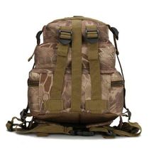 Mochila Multiuso Escolar Tática Cargueira 30 Litros Camping Pesca Cáqui