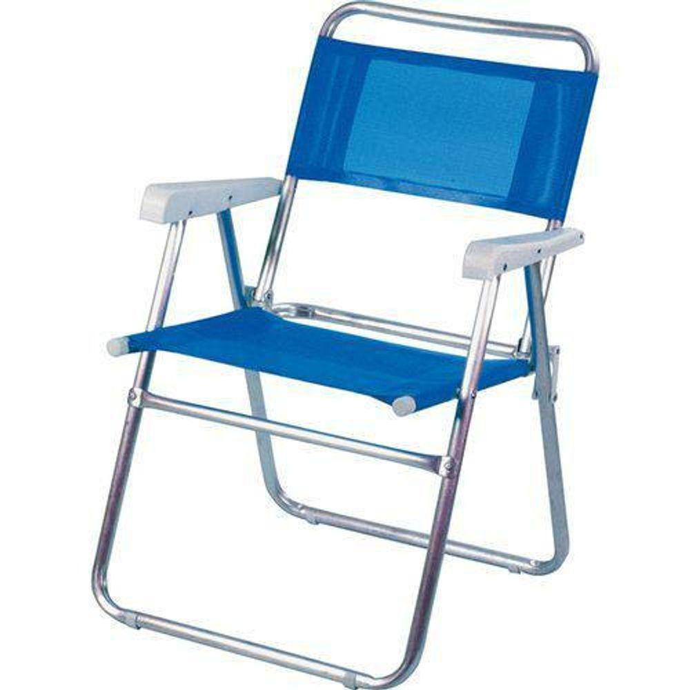 Cadeira Aluminio Master Fashion 2116 Mor