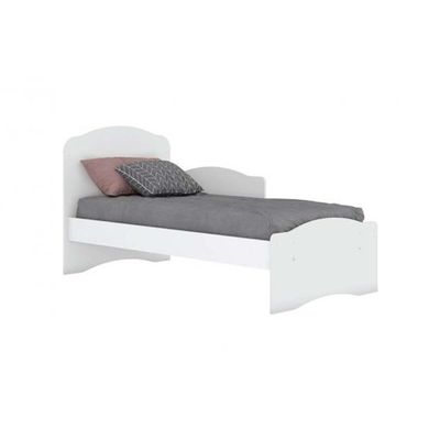 Quarto de Bebê Completo Labirinto 2 Peças (1 Guarda Roupa + 1 Berço) QI97 Rústico/Branco - Henn