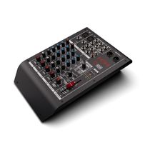 Mesa de Som HH Queensberry Q6FX 6 Canais Preta