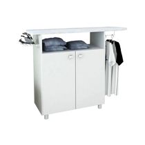 Balcão Multiuso p/ Área Serviço TP-3000 c/ 2 Portas Branco - Tecno Mobili