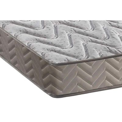 Conjunto Box Baú Queen: Colchão Molas Paropas D45 Pasquale Gray + Base CRC Suede Gray (158x198)