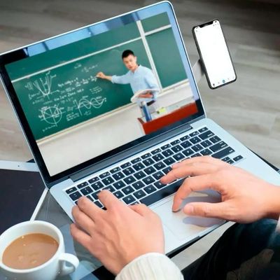 Suporte De Celular De Alumínio Magnético Para Notebook Prateado