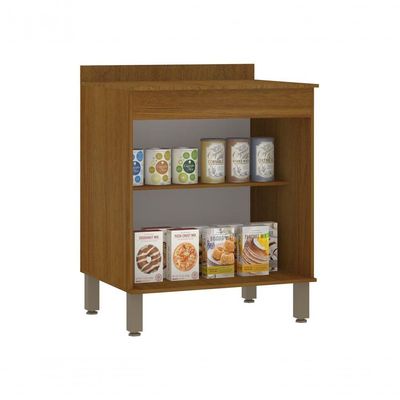 Balcão 70 Cm Com Tampo 2 Portas Modena Luciane Moveis