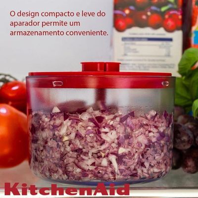 Processador De Alimentos Manual Triturador Moedor Kitchenaid