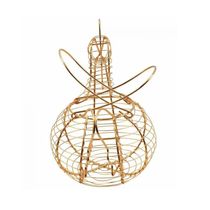 Cesta Porta Ovos Bronze Galinha 22cm x 26cm