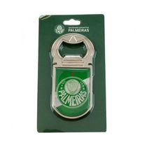 Abridor Garrafas Palmeiras Com Ímã 9x4,5cm Oficial