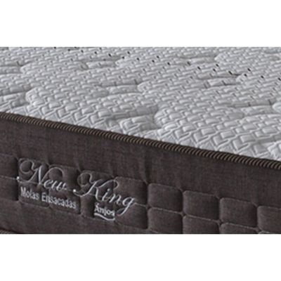 Colchão Casal Molas Ensacadas MasterPocket New King Euro Pillow Brown (138x188x30) - D Angelis Anjos