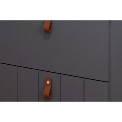 Bancada de Banheiro Balcão Milano 1 Porta e 1 Gaveta c/ Cuba 80cm Pistache/Freijo - MGM