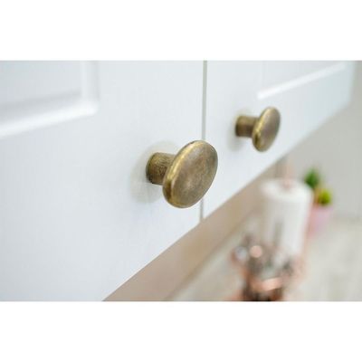 Kit de Cozinha Completa 3 Peças Americana (1Aéreo+1Balcão+1Complemento) CZ123 Branco - Henn