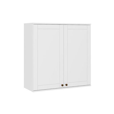 Armário Aéreo Para Cozinha Bella 2602 Com 2 Portas 80cm Branco - Carraro