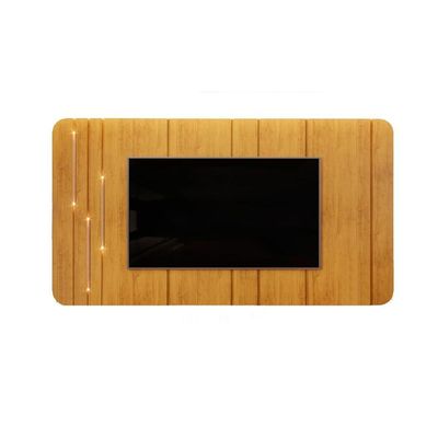 Home p/ TV até 75 Polegadas Celine 100% MDF c/ Led 241x132cm Off White - DJ Móveis