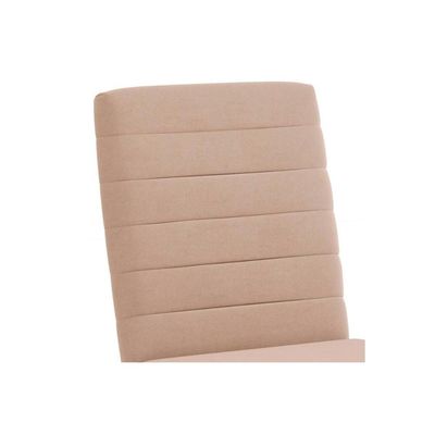 Cadeira de Cozinha Sofia Kit 4 un Ipe/Suede Creme - DJ Móveis