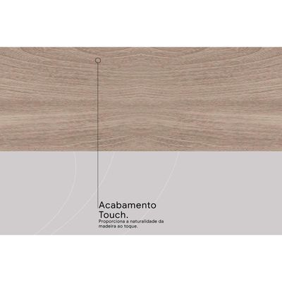 Tampo de Cozinha Modulado p/ Balcão Firenze 120cm Avena Touch - Demóbile