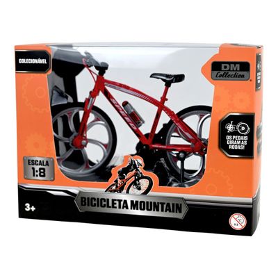 Brinquedo Bicicleta Mountain Miniatura 1:8 Dm Toys - DMC6843