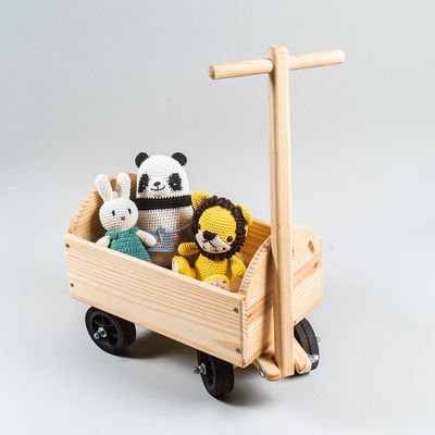 Carriola de Madeira - B022 - Olly Toys