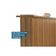 Balcão de Cozinha Modulado Imperatriz c/ 2 Portas e 5 Gavetas 200cm Freijo/Grafite - Nesher