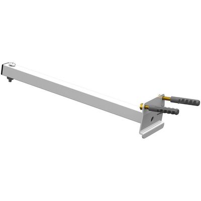 Suporte Refletor Inclinado Parede Braço 30 Cm - Branco
