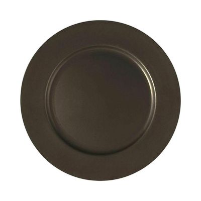 Sousplat Em Polipropileno 33cm Rafimex Preto