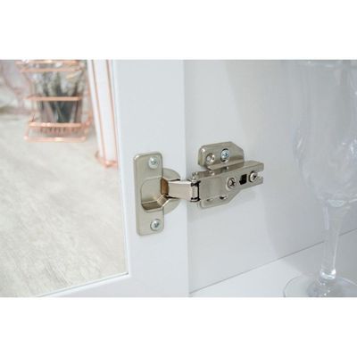 Cozinha Modulada Completa Americana 6 Peças (2Aéreos+2Balcões+2Complementos) C6P83 Branco - Henn