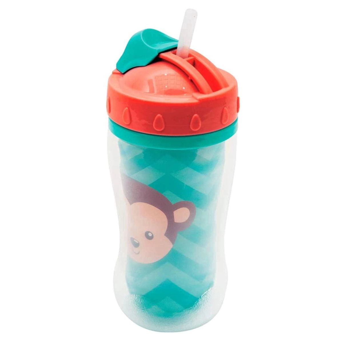 Copo Parede Dupla  Animal Fun Macaco Buba 12086