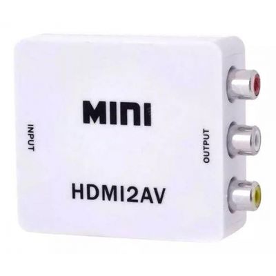 Conversor EVUS HDMI para AV 3 RCA C-085