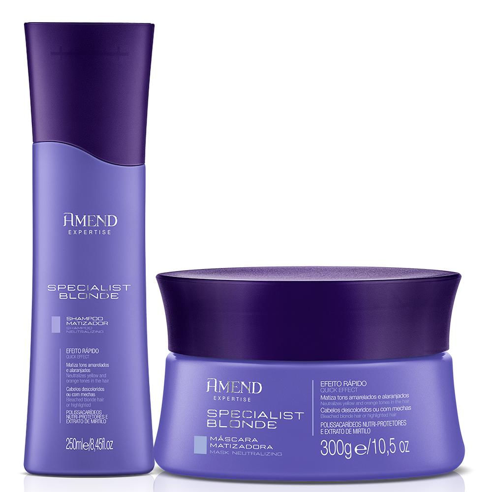 Kit Condicionador + Máscara Specialist Blonde Amend 300g
