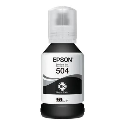 Refil de Tinta EPSON T504 Preta T504122-BR - T504122-BR