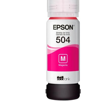 Refil de Tinta EPSON T504322 Ecotank Magenta