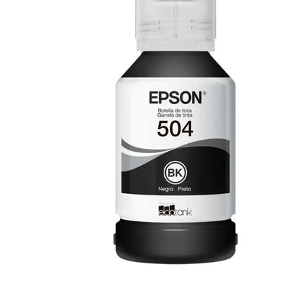 Refil de Tinta EPSON T504 Preta T504122-BR - T504122-BR