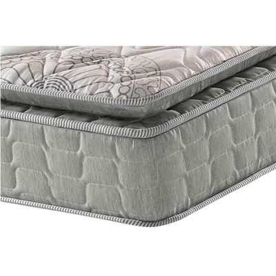 Conjunto Box Solteiro: Colchão Espuma Anjos D33 Orthosono One Face + Base CRC Suede Black(88x188)