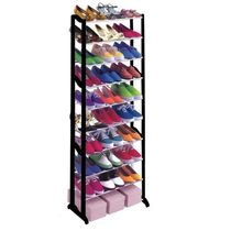 Sapateira 30 Pares ical Desmontavel Organizador De Calçados 60 Sapatos Com 10 Prateleiras Kangur