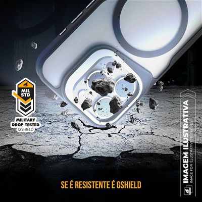 Capa para iPhone 16 - MagSafe Venom - Preta - Gshield