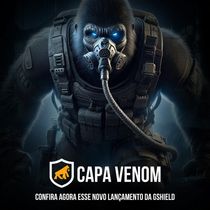 Capa para iPhone 16 - MagSafe Venom - Preta - Gshield