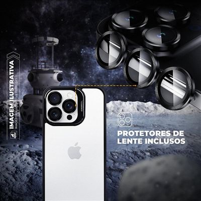 Capa para iPhone 16 Pro - Gravity Preta - Gshield