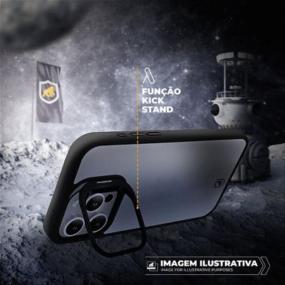Capa para iPhone 16 Plus - Gravity Preta - Gshield