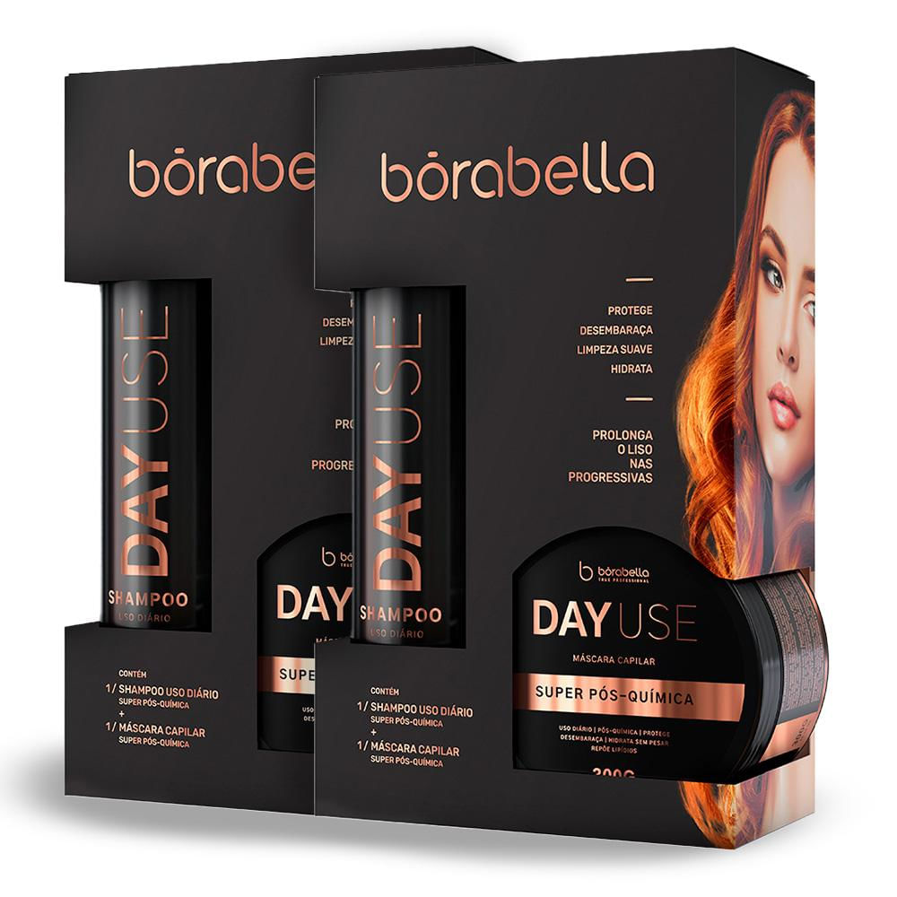 02 Kit Day Use Pós Química Home Care Borabella 2x300ml