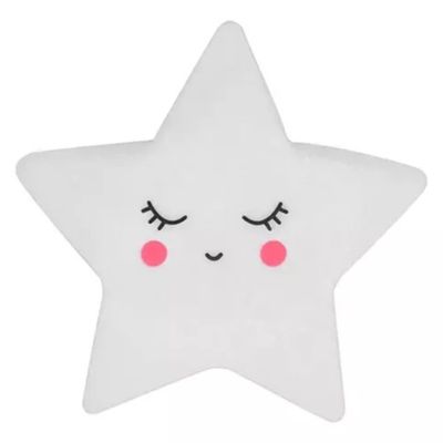 Luminária Estrela LED Infantil - Luz Suave e Design Encantador