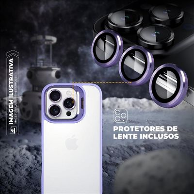 Capa para iPhone 16 - Gravity Lilás - Gshield