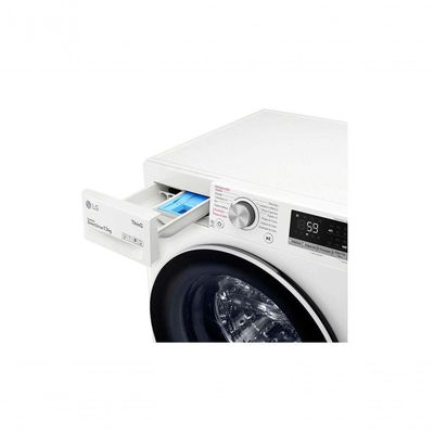 Lavadora Smart LG VC4 13kg Branco com Inteligência Artificial AIDD™ FV5013WC4 127V