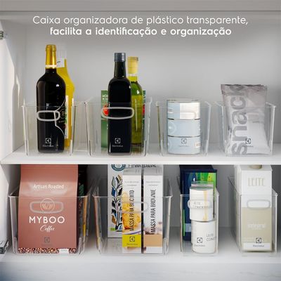 Kit Caixas Organizadoras Electrolux Experience 14,4 Litros Modular Não se aplica