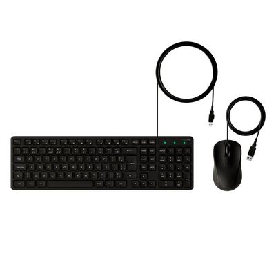 Teclado e Mouse Intelbras CCI20 - com Fio Preto